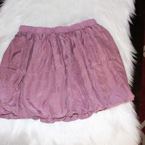 Crewcuts, blush pink silk bubble skirt  kids 6/7